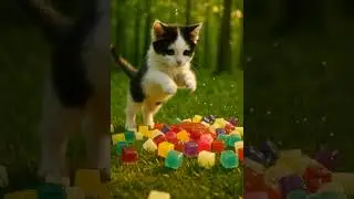 Cow Kitten&rsquo;s Strawberry Forest Adventure#CowKitten #StrawberryCat #CuteCatAnimation #catvideo