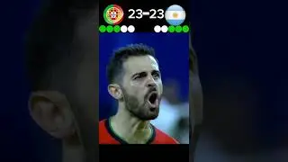 PORTUGAL VS Argentina lII PENALTY SHOOTOUT II  🤯🔥 IMAGIARY MATCH 2025II🥶#football#short ll &ccedil;r7
