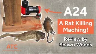 Обзор продукции Shawn Woods: Машина для уничтожения крыс и белок. Ловушка A24, работающая на CO2,...