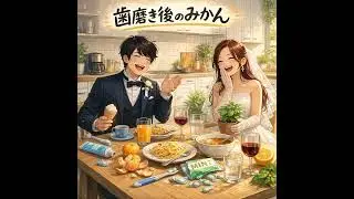 歯磨き後のミカン L.ver