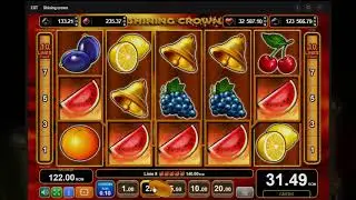 Fructe - EGT - Shining Crown , 4 7777 , linia de pepeni si cateva plati decente , good win Part 1