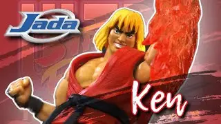 JADA TOYS: Ultra Street Fighter 2 Ken Masters (In Depth Review)