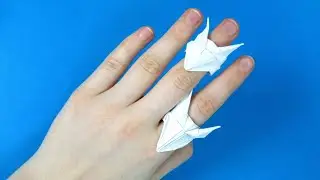 how to make a paper ring. Easy Origami