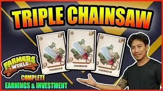 CHAINSAW FARMERS WORLD VERSUS PEGAXY RENTING- PLAY TO EARN  - BEST NFT GAMES - BETTER INCOME STABLE