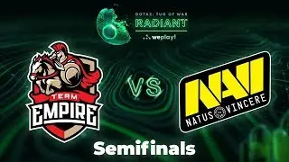 Team Empire vs Natus Vincere Game 2 - WePlay! ToW: Radiant - Semifinals