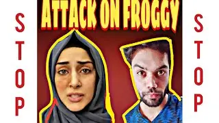 FROGGY got punched on face 😢 sham meetup