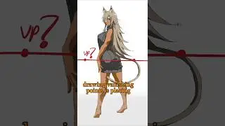 Mistake Drawing Perspective - Quick Art Tips #art #sketch #shorts #tutorial #drawingtutorial #anime