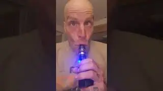 CaptainVape getting ready for the day Y'all
