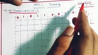NRZ - L encoding || Computer Networks