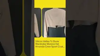 Silicon Valley Tv Show Wardrobe Monica Hal Amanda Crew Sport Coat (S/M)