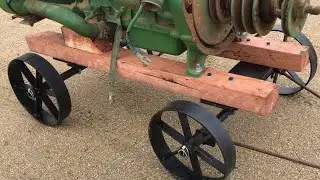 How to Make Hit and Miss Stationary Engine Cart