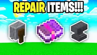 How To Repair Items In Minecraft Bedrock! - Tutorial