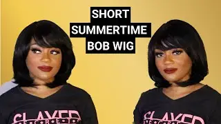 Bobbi Boss Clara Wig Review | Cute Short Bob Wig