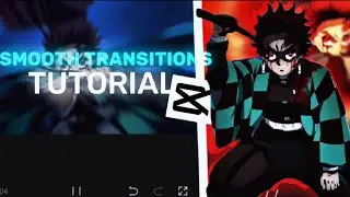 How to do Smooth transitions | Capcut tutorial | AMV tutorial
