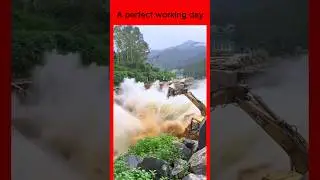 Perfect working day #constructionwork #constructionworker #satisfying