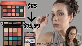 HIGH END EYESHADOW DUPE? MAGNETIC LASH AND LINER TRY ON!