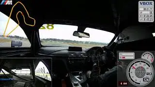 Onboard BMW M4 Racecar Wakefield Park 1.02.28 Lap @bmwm4race82 #race82