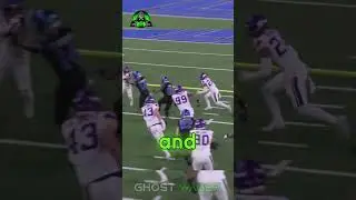 Game of the century, they said! 4 straight touch downs!