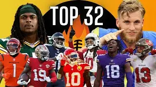 Top 32 Wide Receivers in the NFL