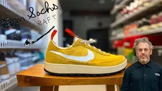 TOM SACHS GENERAL PURPOSE SHOE IN THE &ldquo;ARCHIVE DARK SULFUR&rdquo; COLOR-WAY IN-HAND REVIEW