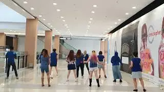 RAPATA 2023, Line Dance, Choreo: Jin Kim (KOR),Demo by Barbie Girl.