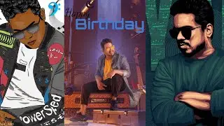 Yuvan sangar raja Birthday Special Full Screen Whatsapp Status K.V.Studio