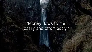 3 Money Affirmations in Repetition | 15 Minute Manifestation Meditation (Nature)