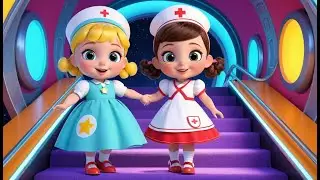Miss Polly Had A Dolly &ndash; Rescue Mission in Star Hospital | Kids Doctor Song | Caring &  Rhyme