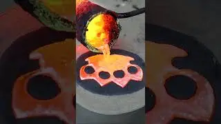 Casting Brass Knuckles out of Scrap