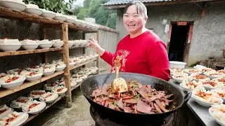 【陕北霞姐】3斤荞麦，2斤猪肝，做陕北特色小吃“麻辣肝碗托”，爽滑劲道真过瘾！
