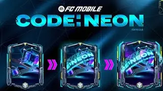 OPEN GACHA PACK EVENT CODE NEON  - FC MOBILE