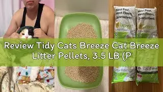 Review Tidy Cats Breeze Cat Breeze Litter Pellets, 3.5 LB (Pack of 4)