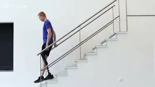 Stair Descent Step Over Step - With Foot Placement 50/50