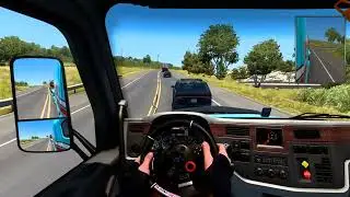 POV Driving Peterbilt Truck [ATS-Logitech DFGT] San Francisco-Santa Cruz