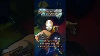 The Real Reason the Avatar Glows ⚡#Avatar#ATLA#LegendOfKorra#AnimeShorts#Shorts#YouTubeShorts