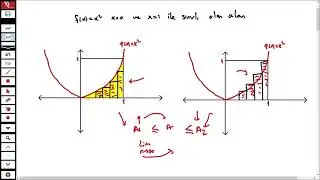 Riemann Toplamı ile Alan Bulma - Örnek Soru |f(x)=x^2