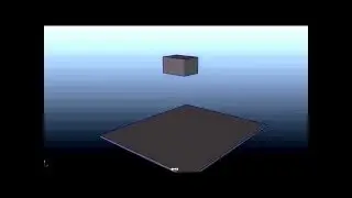 simple maya bouncing box (squash and stretch)