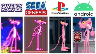 EVOLUTION OF PINK PANTHER/LA PANTERA ROSA GAMES #evolution #lapanterarosa #gaming #evolutiongame