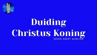 Duiding Christus Koning