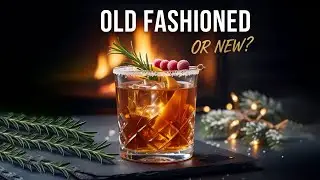 Winter Gin Old Fashioned