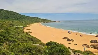 Mirante Praia Taquarinhas Balneário Camboriú #praia #brazil #beach #travel #viagem #camoriu 