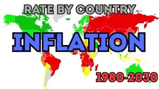 Inflation Rate by Country 1980&ndash;2030 💹 Global Inflation History in Motion