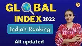 Global index 2022 | Index & Ranking 2022 | Current Affairs| Updated list