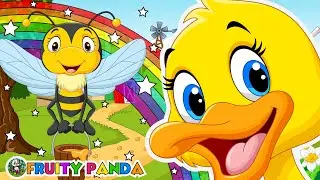 Five Little Ducks + Honey Bees - Nursery Rhymes & Kids Songs | Baby Songs