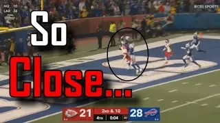 БЕЗУМНОЕ возвращение Патрика Махоумса оказалось неполным | Buffalo Bills против Kansas City Chiefs