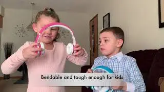 Yusonic Kids Bluetooth Headphones, Wireless Over Ear Volume Limited Foldable Headset with Sh Reviews