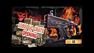 New Vector Blood tooth 10900 UC crate Opening , material hunt for M416 fools