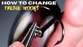How to Change Treble Hooks on Lures