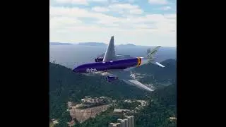 Impossible Landing!!! Amazing View before the Plane Landing eps.528