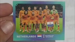 ACHEI A FIGURINHA SELE&Ccedil;&Atilde;O HOLANDA C&Oacute;DIGO NED1   CROMO DA COPA CATAR 2022